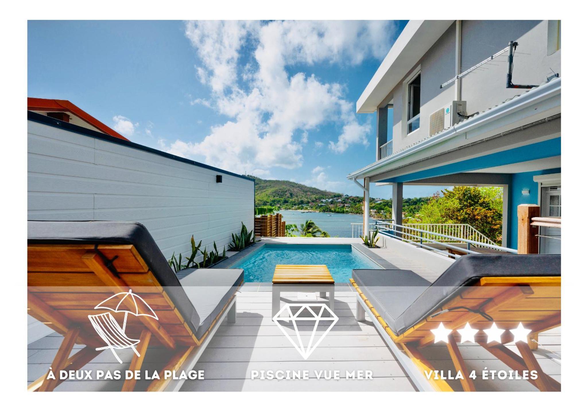 Sublime Villa Piscine - Tresor De La Baie La Trinite Ngoại thất bức ảnh